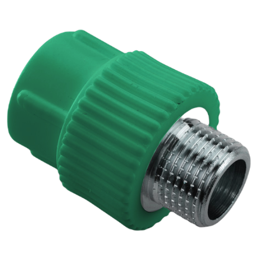 Муфта комбинир. ПП D32-3/4"НР AntiFire GREEN