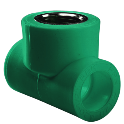 Тройник комбинир. ПП D40х1/2"х40 ВР AntiFire GREEN