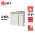 Радиатор биметаллический "НРЗ" 350/100 Профи ( 165 Вт) Радиатор биметаллический "НРЗ" 350/100 Профи ( 165 Вт)