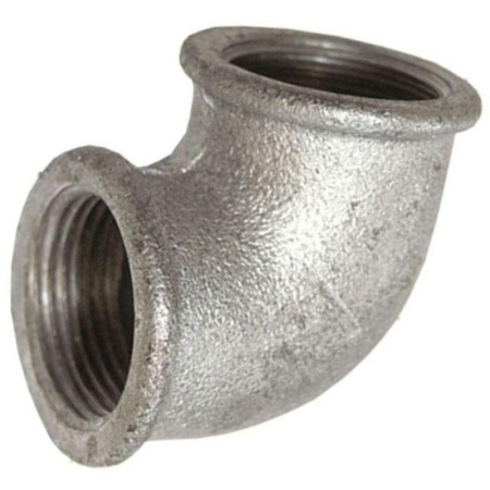 Угольник чуг. оцинкованный Ду50